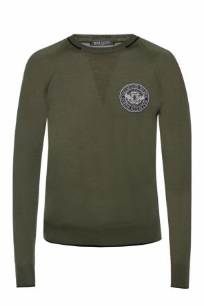 Sweater with a logo application, zdjęcie 1 Sweater with a logo application od Balmain